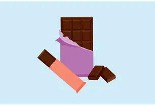 chocolate illustration