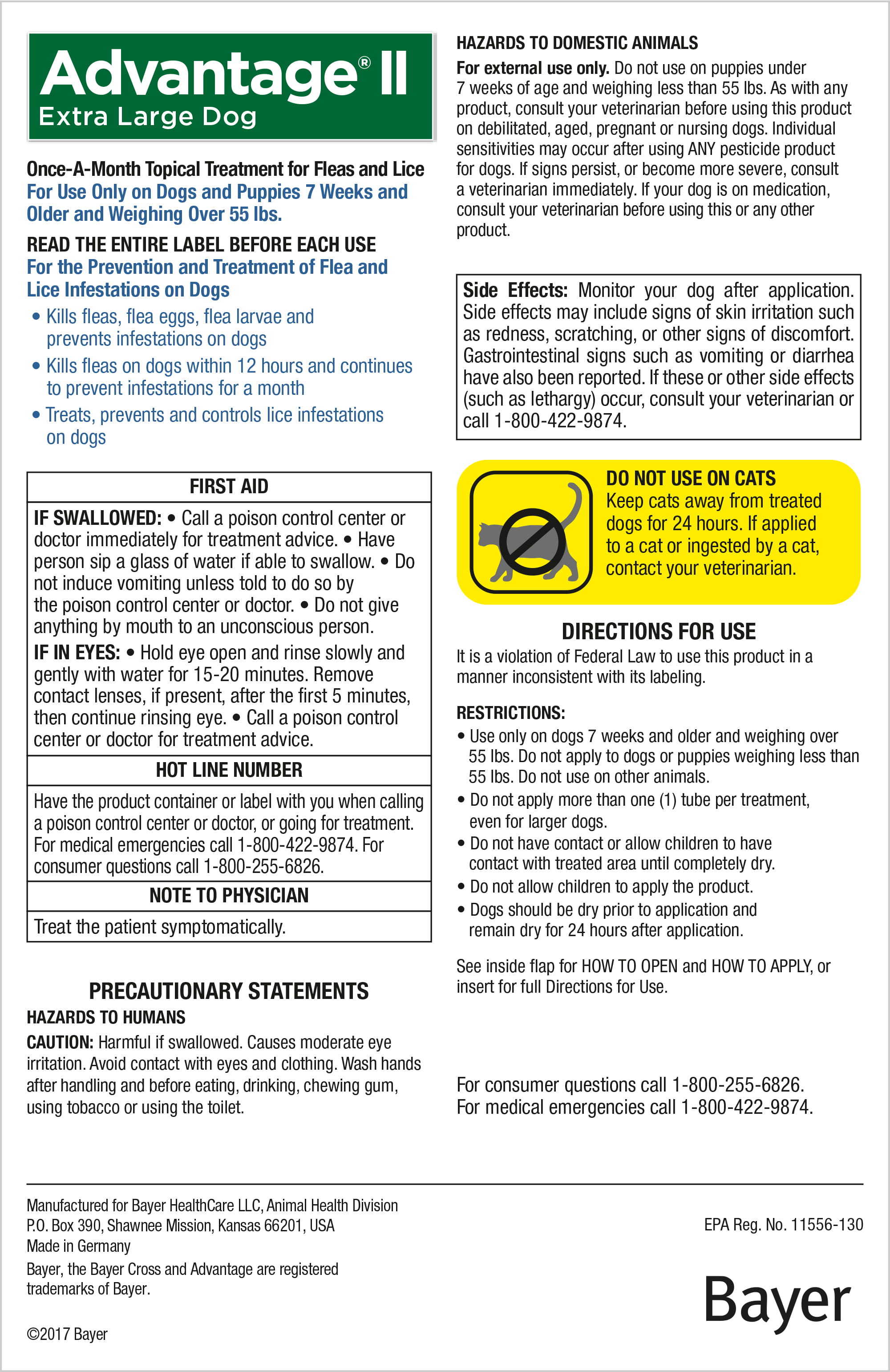 Advantage® II for Dogs Shop myVCA