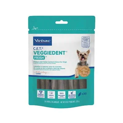 C.E.T.® VEGGIEDENT® FR3SH® Chews for Dogs