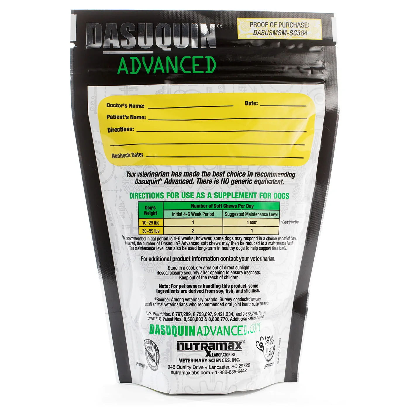 Dasuquin® Advanced Soft Chews for Dogs Shop myVCA