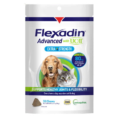 Flexadin® Advanced with UC-II® Extra Strength Chews | Shop myVCA