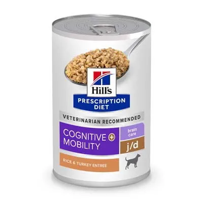 Hill's Prescription Diet Brain Care j/d Joint Care Rice Turkey