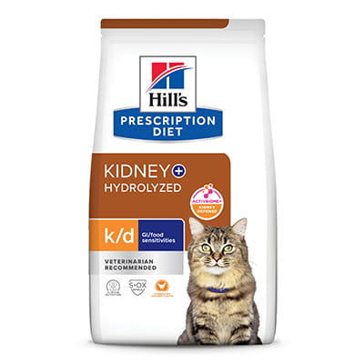 Hill's Prescription Diet k/d + z/d Hydrolyzed Chicken Flavor Dry