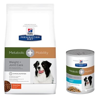 Aftensmad galning Alabama Hill's® Prescription Diet® Metabolic + Mobility - Dog Food | Shop myVCA