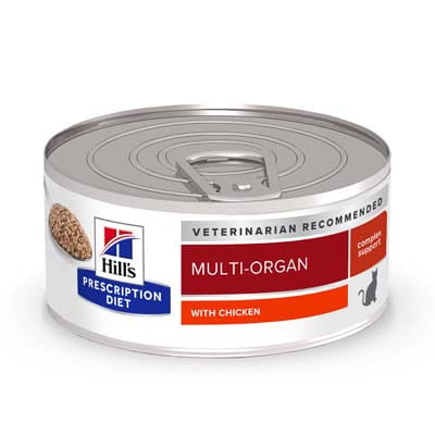 Hill's Prescription Diet Multi-Organ Support Chicken Cat Wet Food