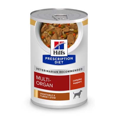 Hill's Prescription Diet Multi-Organ Support Turkey & Vegetable