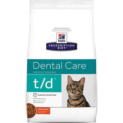 Hill's Prescription Diet t/d Dental Care - Cat Food | Shop myVCA