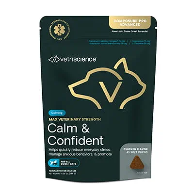 Max Veterinary Strength Calm Confident Chews for Dogs Shop myVCA