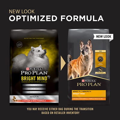 Purina® Pro Plan® Bright Mind™ Adult 7+ Chicken & Rice Formula