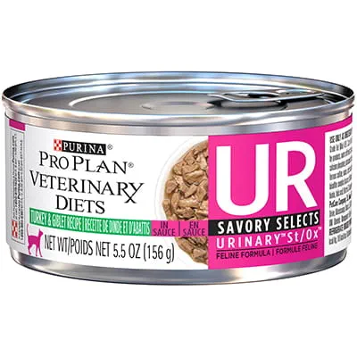 Purina Pro Plan UR Urinary St/Ox Feline Savory Selects Formula | Shop  myVCA