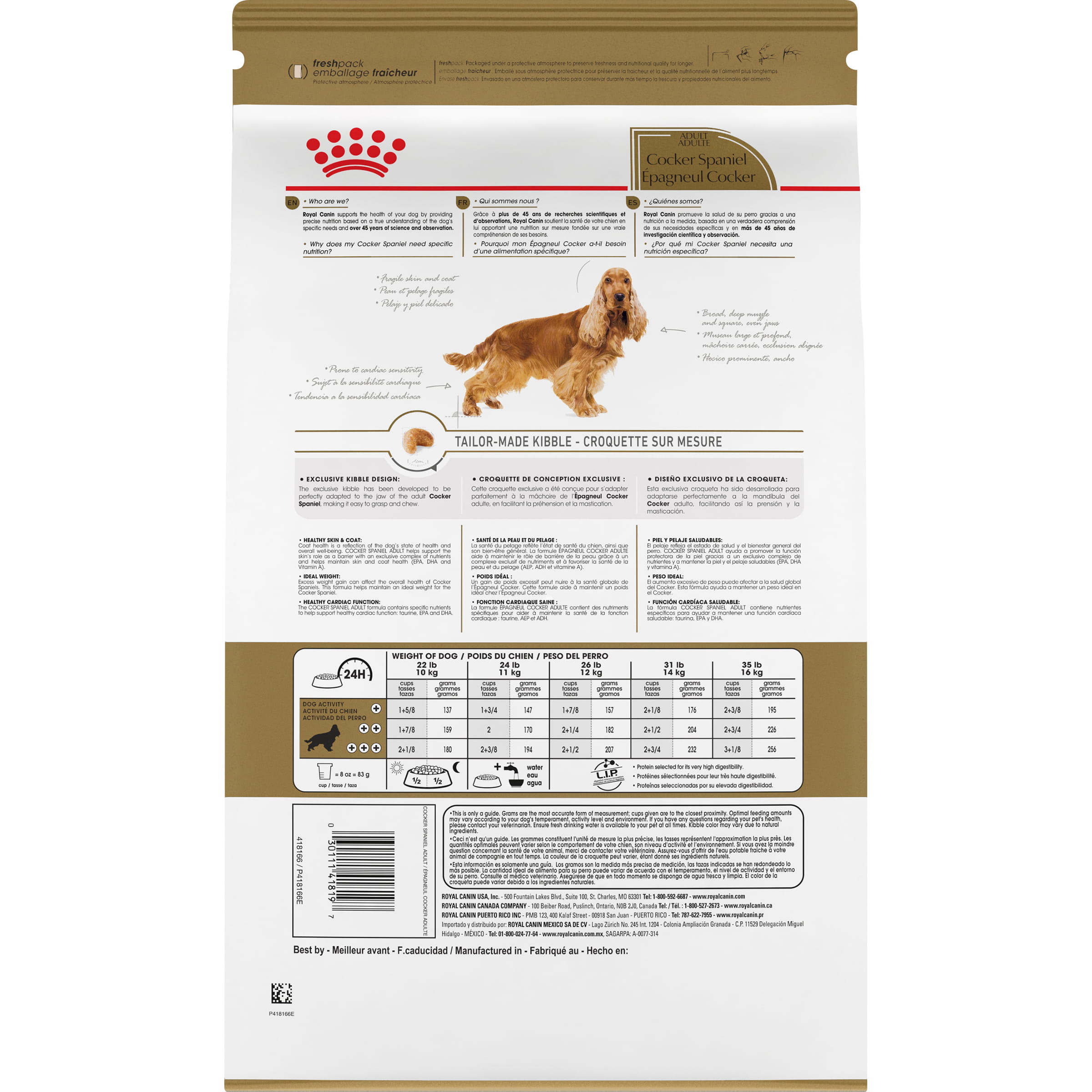 Royal Canin Breed Health Nutrition Cocker Spaniel Adult Dry Dog