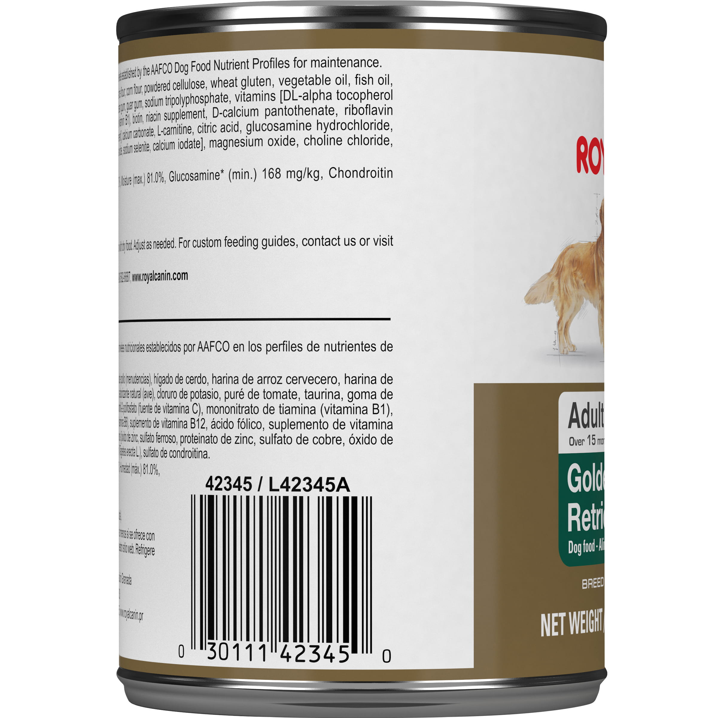 Royal Canin Breed Health Nutrition Golden Retriever Adult Loaf in