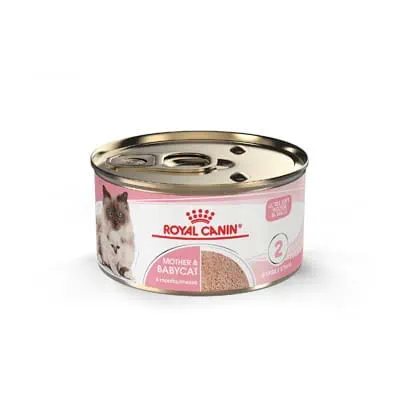 Royal Canin Feline Health Nutrition Mother & Babycat Ultra Soft Mousse in Sauce Canned Wet Cat Food
