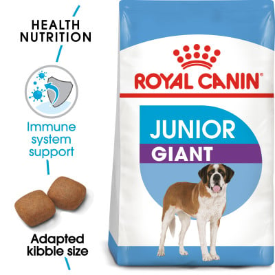 Mal funcionamiento Inocente Mejor ROYAL CANIN® SIZE HEALTH NUTRITION™ Giant Junior Dry Dog Food | Shop myVCA