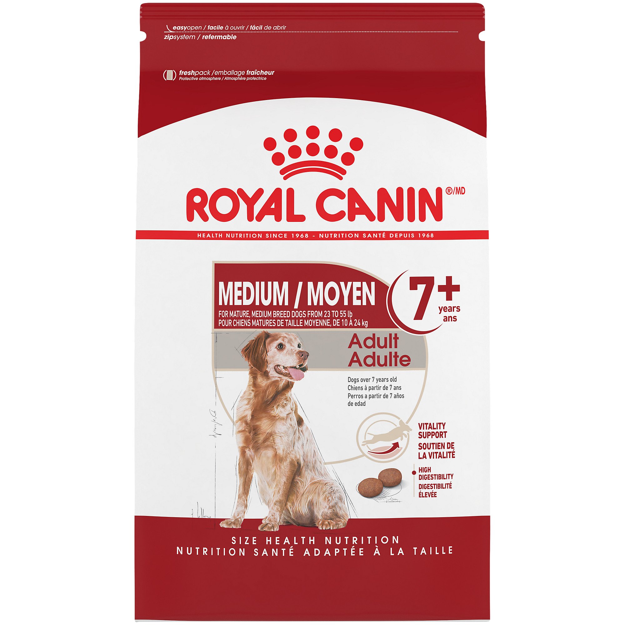 ROYAL CANIN SIZE HEALTH NUTRITION Medium Adult 7 Dry Dog Food