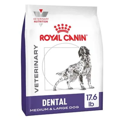 Royal Canin Veterinary Diet Adult Canine Dental Medium and Large Dog Dry Dog Food