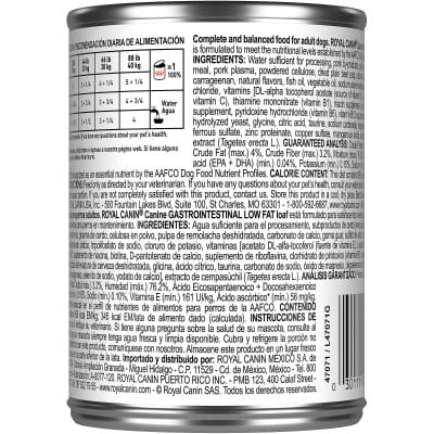 Royal Canin Veterinary Diet Adult Gastrointestinal Low Fat Dog