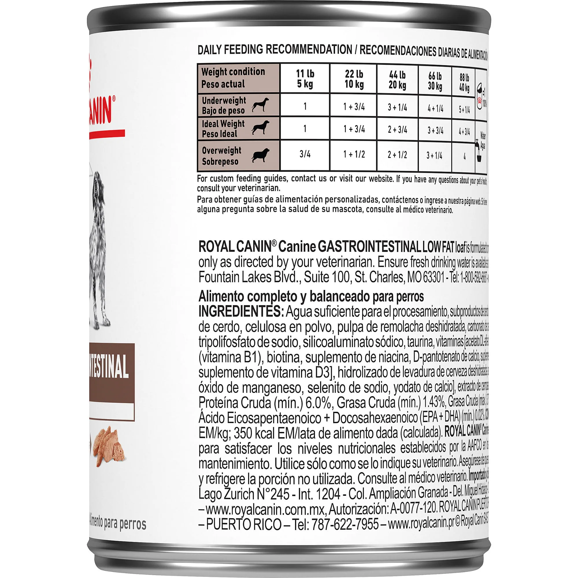 Royal Canin Veterinary Diet Adult Gastrointestinal Low Fat Dog