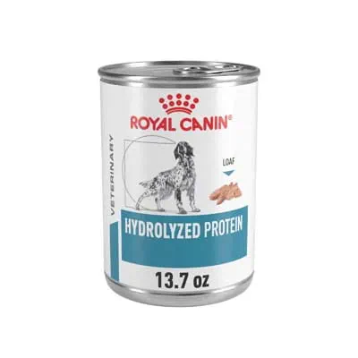 Royal Canin Veterinary Diet Adult Hydrolyzed Protein Dog Food Canned Wet Loaf