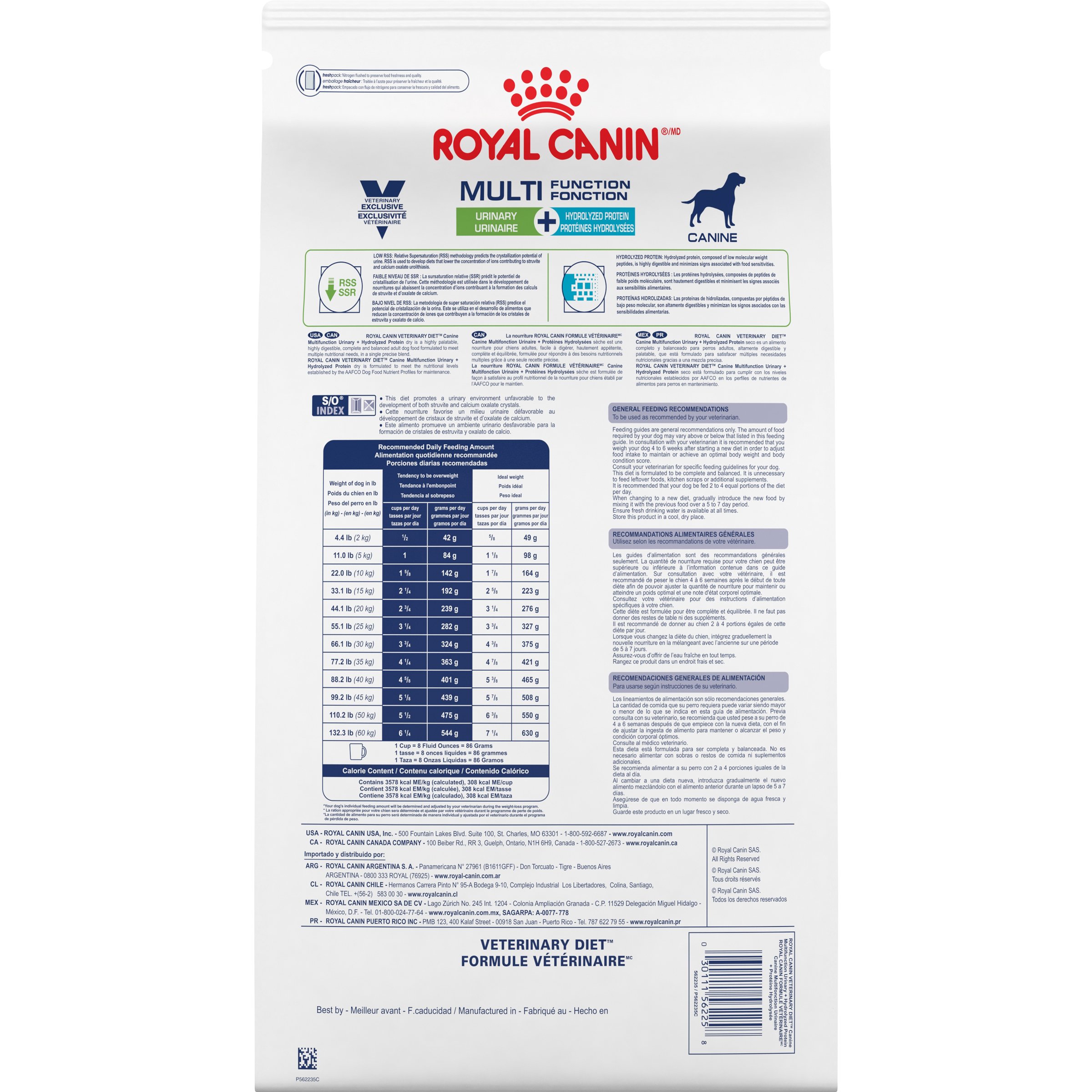 Royal canin multifunction urinary cheap and hydrolyzed protein canine