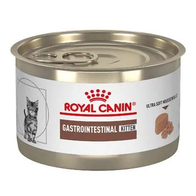 Royal Canin Veterinary Diet Kitten Gastrointestinal Ultra Soft Mousse in Sauce Canned Wet Cat Food