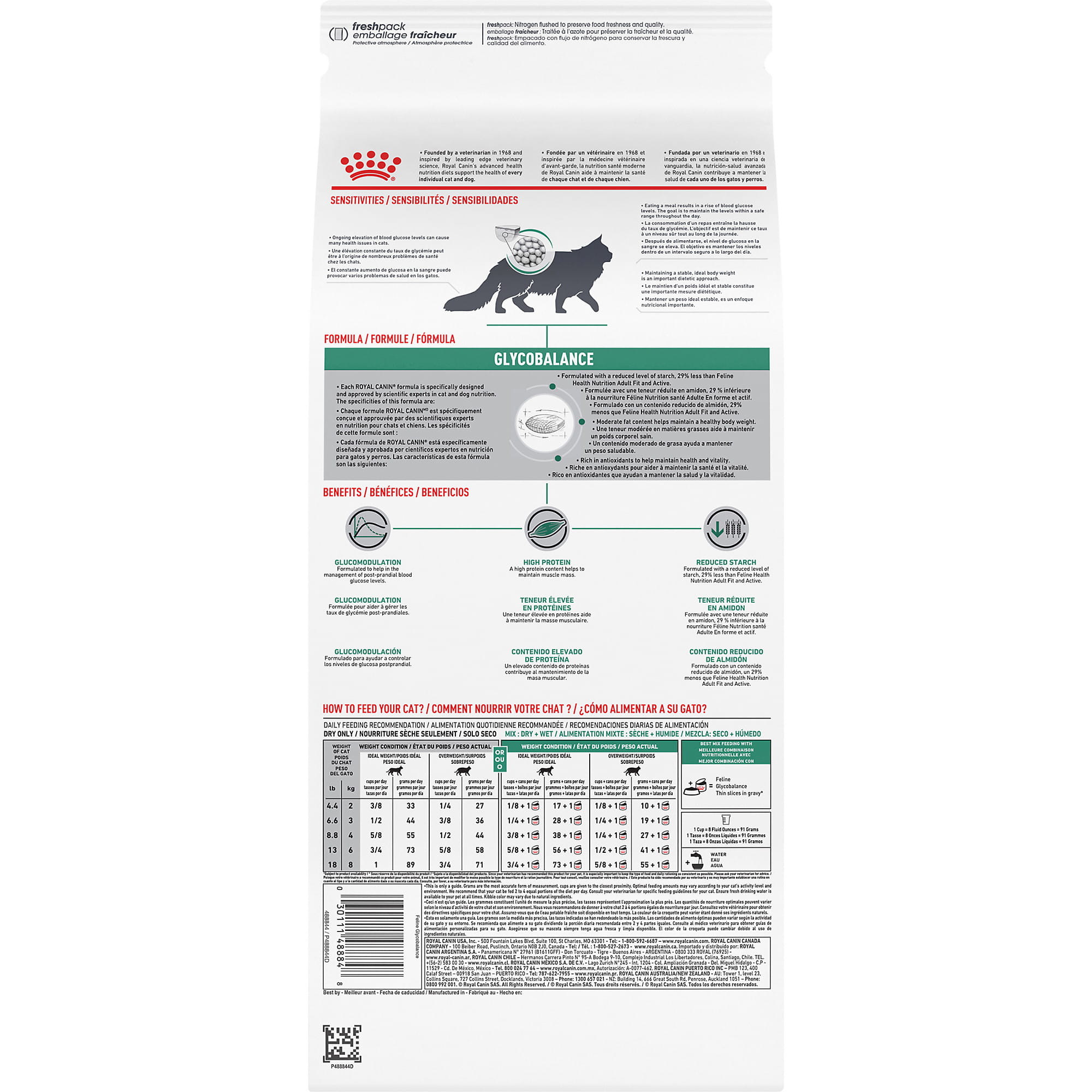 Royal Canin Veterinary Diet Adult Glycobalance Dry Cat Food Shop
