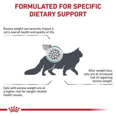 Royal Canin Veterinary Diet Adult Satiety Support Weight Management Dry Cat  Food | Shop myVCA