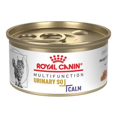 Royal Canin Veterinary Diet Adult Feline Multifunction Urinary SO + Calm  Thin Slices in Gravy Canned Wet Cat Food | Shop myVCA