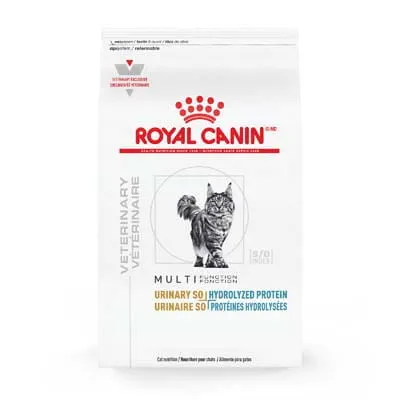 Royal Canin Veterinary Diet Adult Feline Multifunction Urinary SO + Hydrolyzed Protein Dry Cat Food