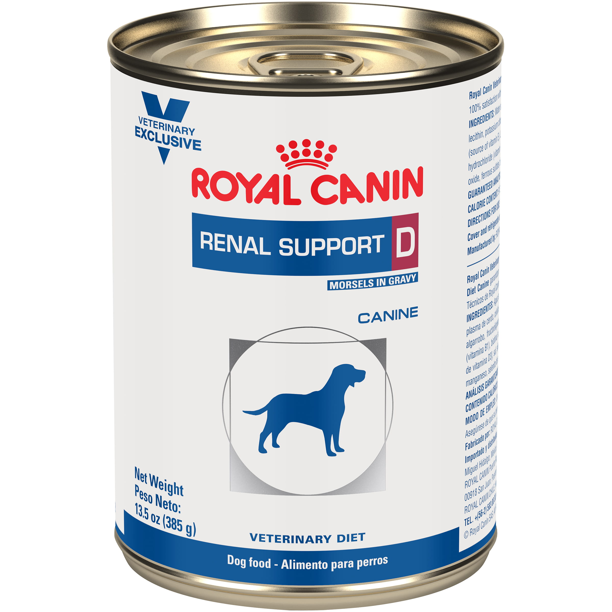 Royal Canin Veterinary Diet Adult Renal Support D Thin Slices in Gravy  Canned Wet Dog Food | Shop myVCA