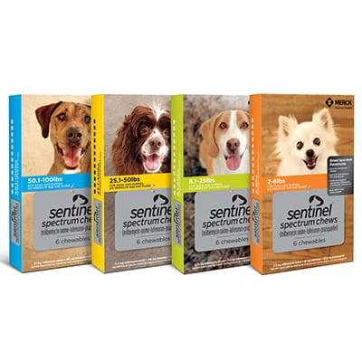 Sentinel Spectrum® Chews Shop myVCA