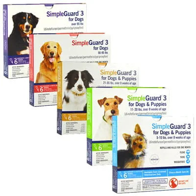 SimpleGuard® Topical Solution for Dogs Shop myVCA
