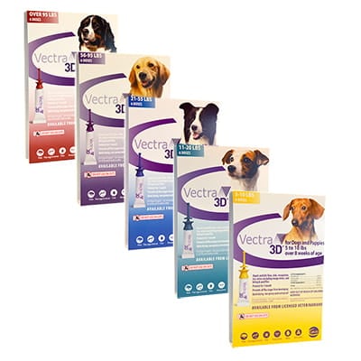 Vectra 3D® Topical Solution for Dogs Shop myVCA