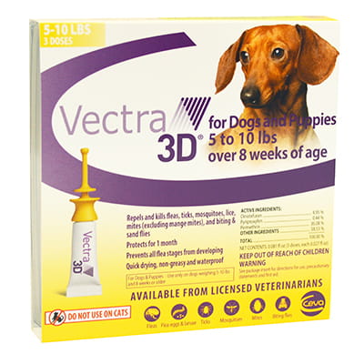 Vectra 3D® Topical Solution for Dogs | Shop myVCA
