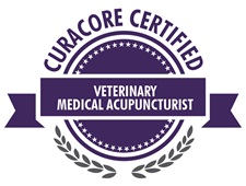 CuraCore Certified Veterinary Medical Acupuncturist Logo