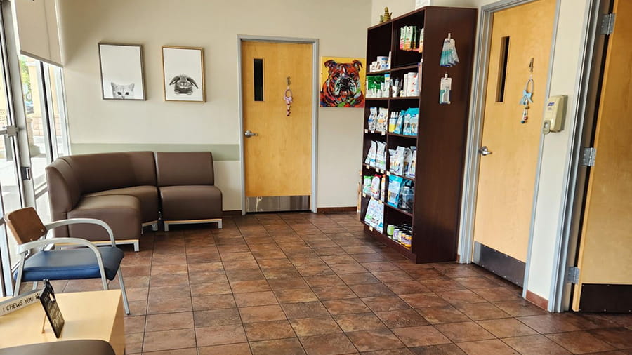 VCA Rock Creek Animal Hospital Lobby