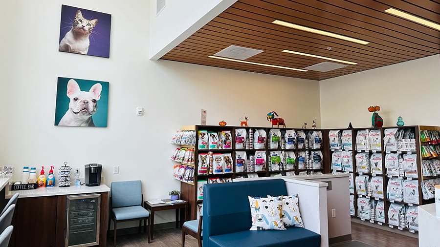 VCA South Dade lobby