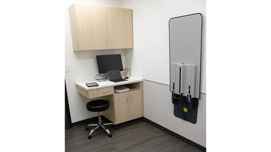 VCA Peachtree Animal Hospital exam room