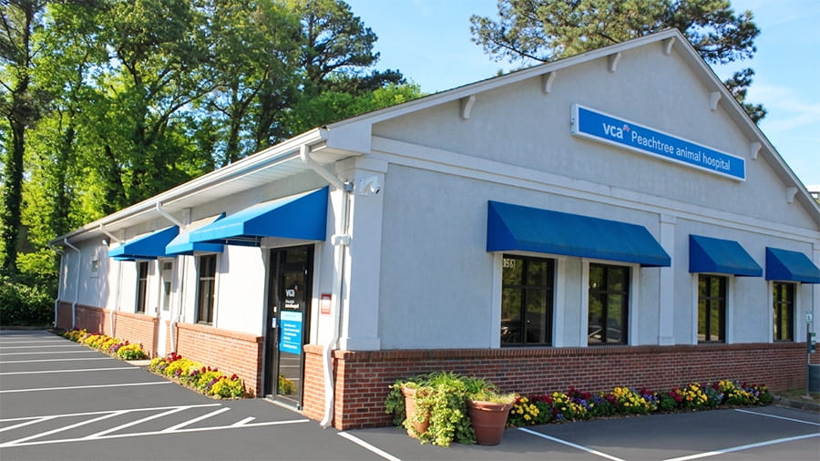 Exterior photo of VCA Peachtree Animal Hospital