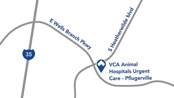 VCA Urgent Care - Pflugerville Parking Map