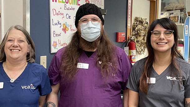 VCA Redmond Animal Hospital Client Services Staff