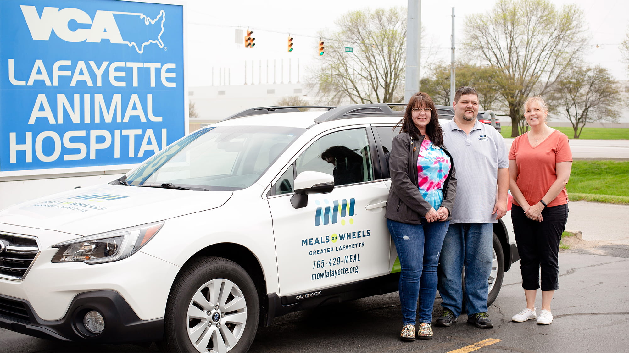 Dawn Berry with Meals on Wheels