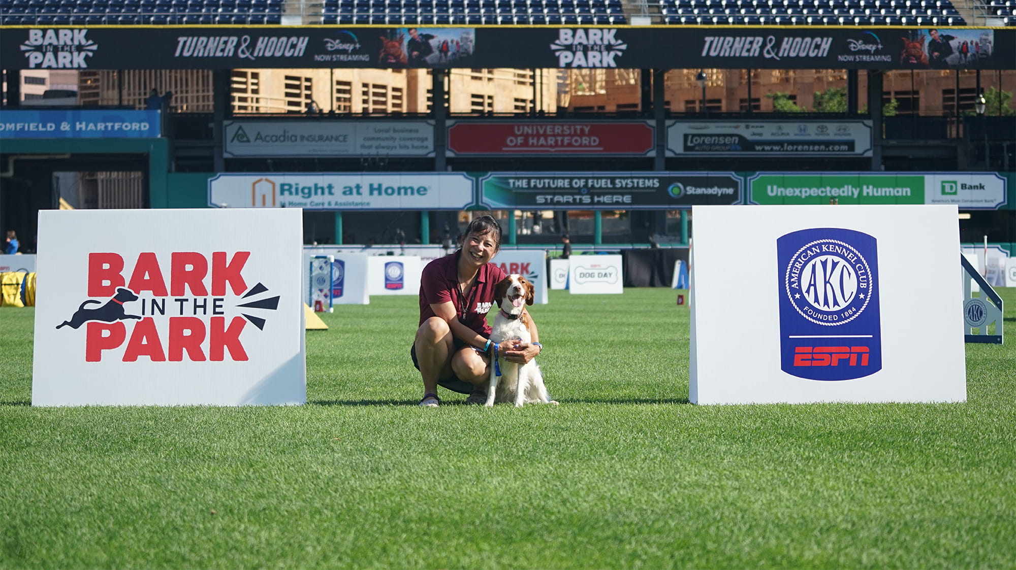 VCA Veterinarian and Her Dog, Joy, Compete at ESPN Dog Day Inspiring
