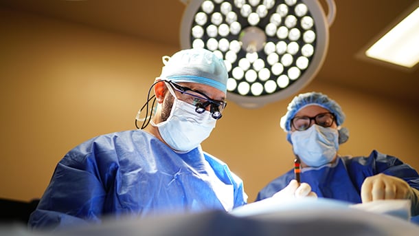 Veterinarians in surgery at VCA Animal Specialty Group