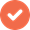 Paws Plan orange checkmark