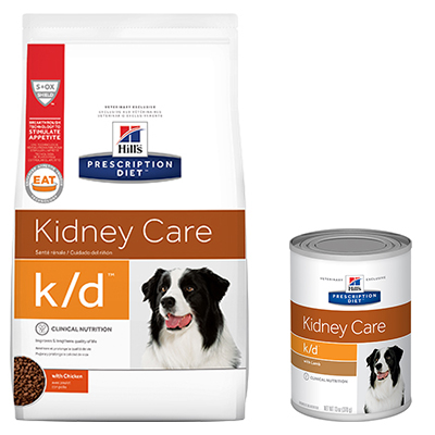 hills kidney diet dog