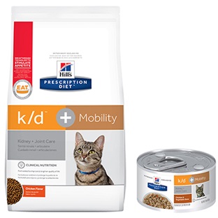 Hill's® Prescription Diet® k/d® + Mobility Feline - Canned
