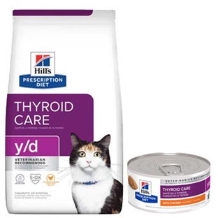 Hill's® Prescription Diet® y/d® Thyroid Care - Cat Food