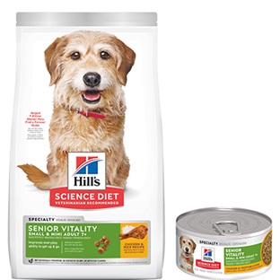 Hill's® Science Diet® Adult 7+ Small & Mini Senior Vitality - Dog Food