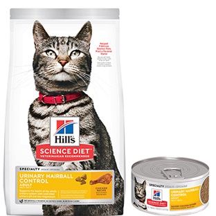 Hill's® Science Diet® Adult Urinary Hairball Control - Cat Food